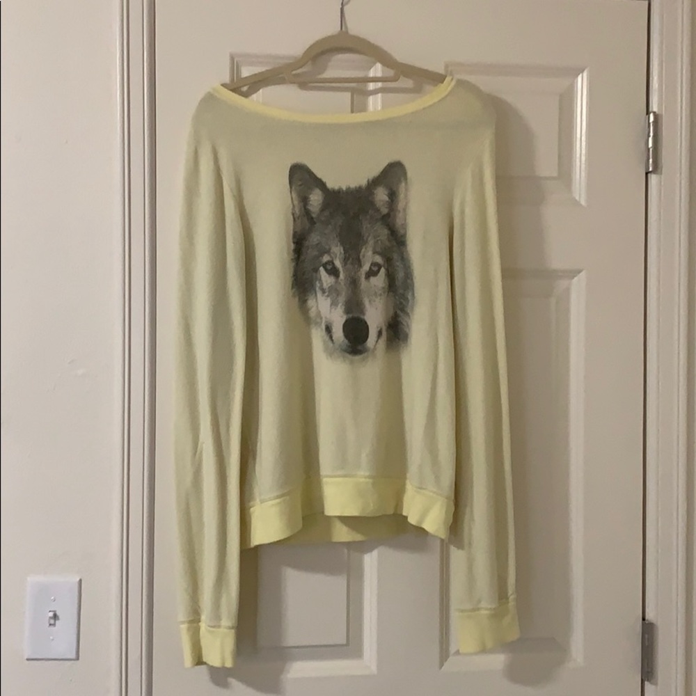 Wildfox Wolf sweatshirt